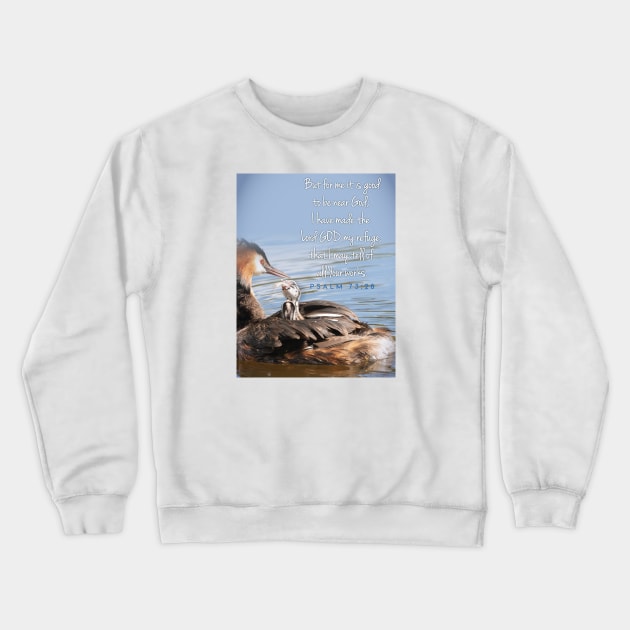 Christian Nature Design Crewneck Sweatshirt by Third Day Media, LLC.